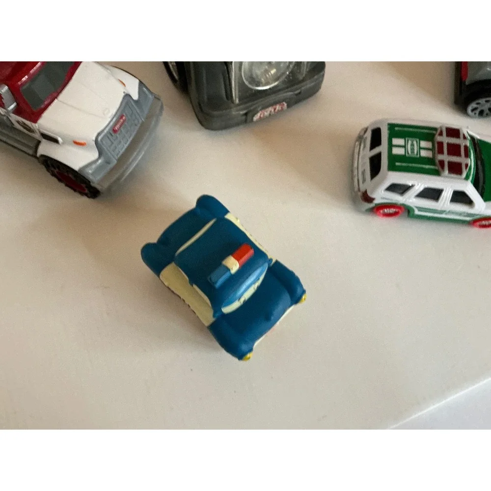 Tonka Hess Toy Truck Lot Fire Rescue Police Car Service Vehicles Set of 6
